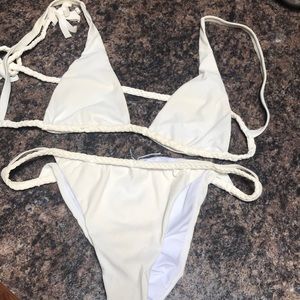 Tobi White Bikini